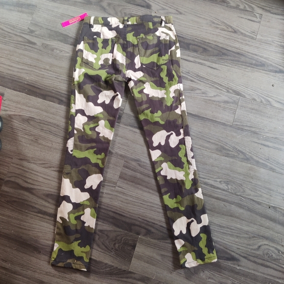 NWT Catherine Malandrino Camouflage Skinny Pants - Picture 8 of 11